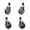 Service Caster Assure Parts 190WTCPK4 Replacement Caster Set, 4PK ASS-SCC-EX20S514-PPUB-2-TLB-2-112 - alternate 1